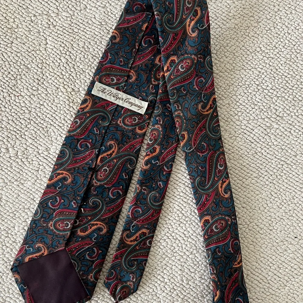 THE WILGER COMPANY Elegant Men’s Ties | 100% Silk | Made in USA